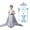 Dress with Accessories, variant on KAWELL Girls' Snow Party Dress Queen Blue Dress Princess Role Play Sequins Dress