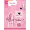 thumbnail image 3 of Marianne Design: Collectables Die & Stamp Set - Quill Pen and Ink, 3 of 3