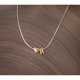 thumbnail image 2 of Collar Cadena Ligera Chapa Oro POLO RIVERA Dije CORAZON Letra R PR POLO RIVERA Cadena ligera, 2 of 2