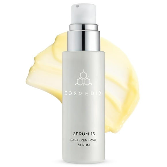 COSMEDIX Serum 16 Rapid Renewal Serum with Vitamin E for Smoother, Healthier-Looking Skin & Natural Glow - Moisture-Rich Skin Care for Fine Lines & Uneven Skin Tone