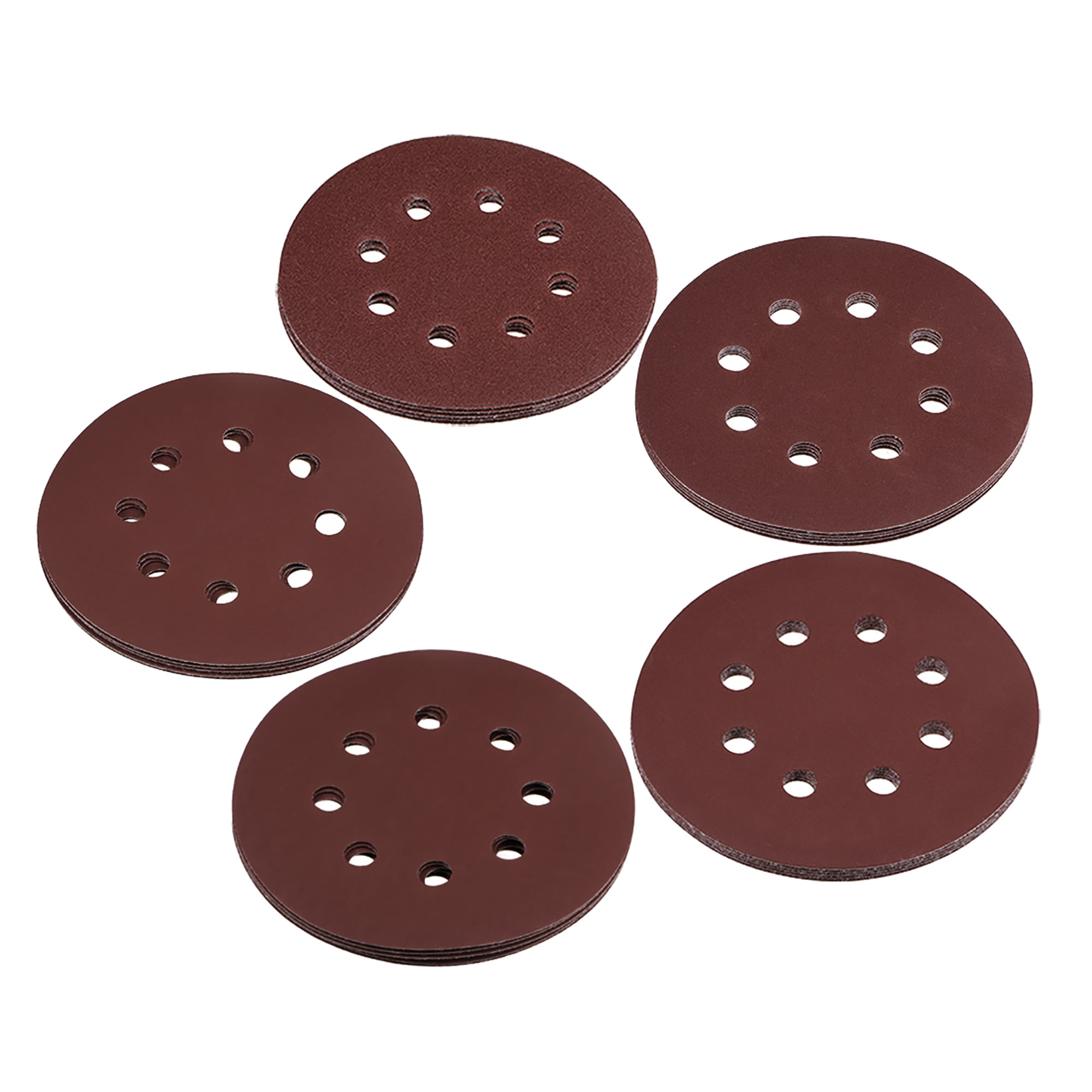 Nrthtri Sanding Paper 25pcs 5 Inch 125mm 8 Hole Sanding Discs 400-1200 Grit Sandpaper Nrthtri Sanding Paper 25pcs 5 Inch 125mm 8 Hole Sanding Discs 400-1200 Grit Sandpaper