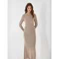 thumbnail image 4 of Open Back Maxi Knit Dress, 4 of 5