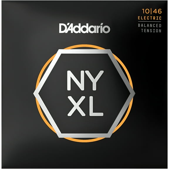 D'Addario NYXL1046BT Nickel Wound Electric Guitar Strings, Balanced Tension, 10-46