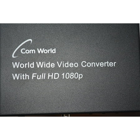 Com World PAL/NTSC/SECAM Video Converter - RCA/HDMI Input - HDMI Output Gives you high end video conversion at a low