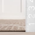 thumbnail image 2 of nuLOOM Katana Trellis Machine Washable Area Rug, 4' x 6', Katana Brown, 2 of 5