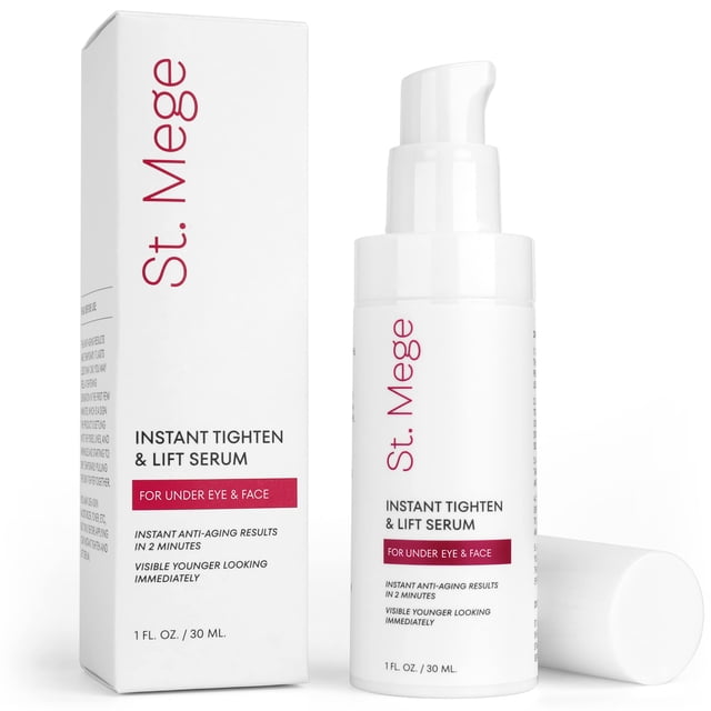 St. Mege Crema para estiramiento facial Crema reafirmante instantánea para la piel para rostro Levantamiento instantáneo de ojos Crema para ojos rápida Apariencia suave de piel flácida y suelta en 2 m