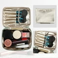 thumbnail image 2 of Unique Bargains Floral Makeup Bag Zipper Flower Cosmetic Pouch Green, 2 of 6