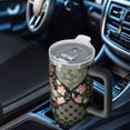 thumbnail image 6 of OBREWU Pioneer Flower Tumbler with Handle and Lid,Pioneer Flower 40oz Double Wall Vacuum Insulated Tumbler,Cups Gift for Women and Men, 6 of 7