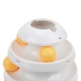 thumbnail image 3 of Cat Turntable Toys Track Adjustable Leakage Device Cat Leaky Food Ball for Cats DogsPink, 3 of 5