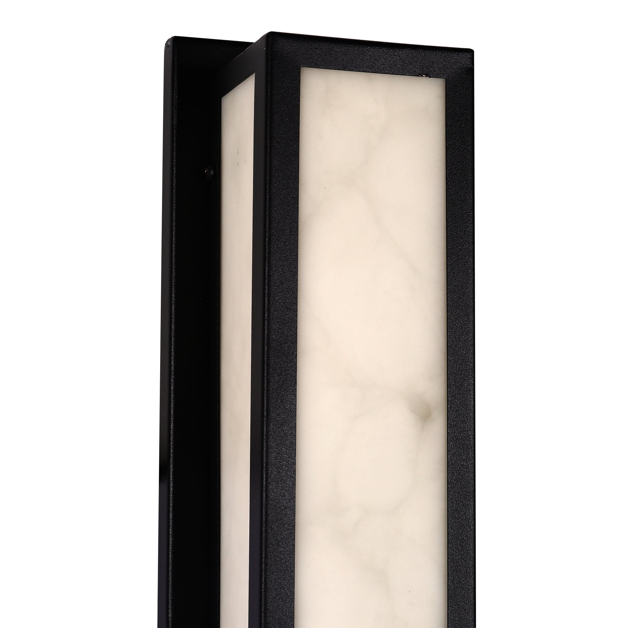 41 in. 30W Outdoor Linear Rectangle Integrated LED Wall Light with Resin Shade,3000K Warm Light Waterproof IP65 for Patio,Garage,House