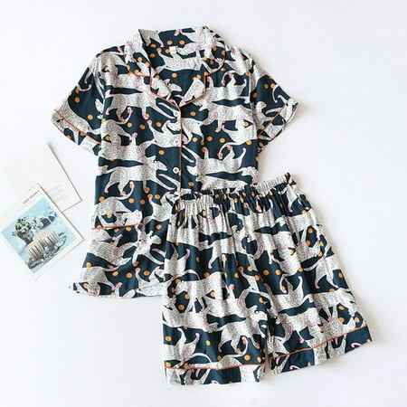 

Pajamas For Women 2 Pieces Pajamas Sets Cotton Pyjama Pajamas Sleepwear Sets Spring Summer Homewear Womens Pajama Sets Womens Fall Fashion 2022