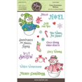 thumbnail image 2 of Joy Clair Clear Stamps 4"x6"-cozy Snowma, 2 of 2