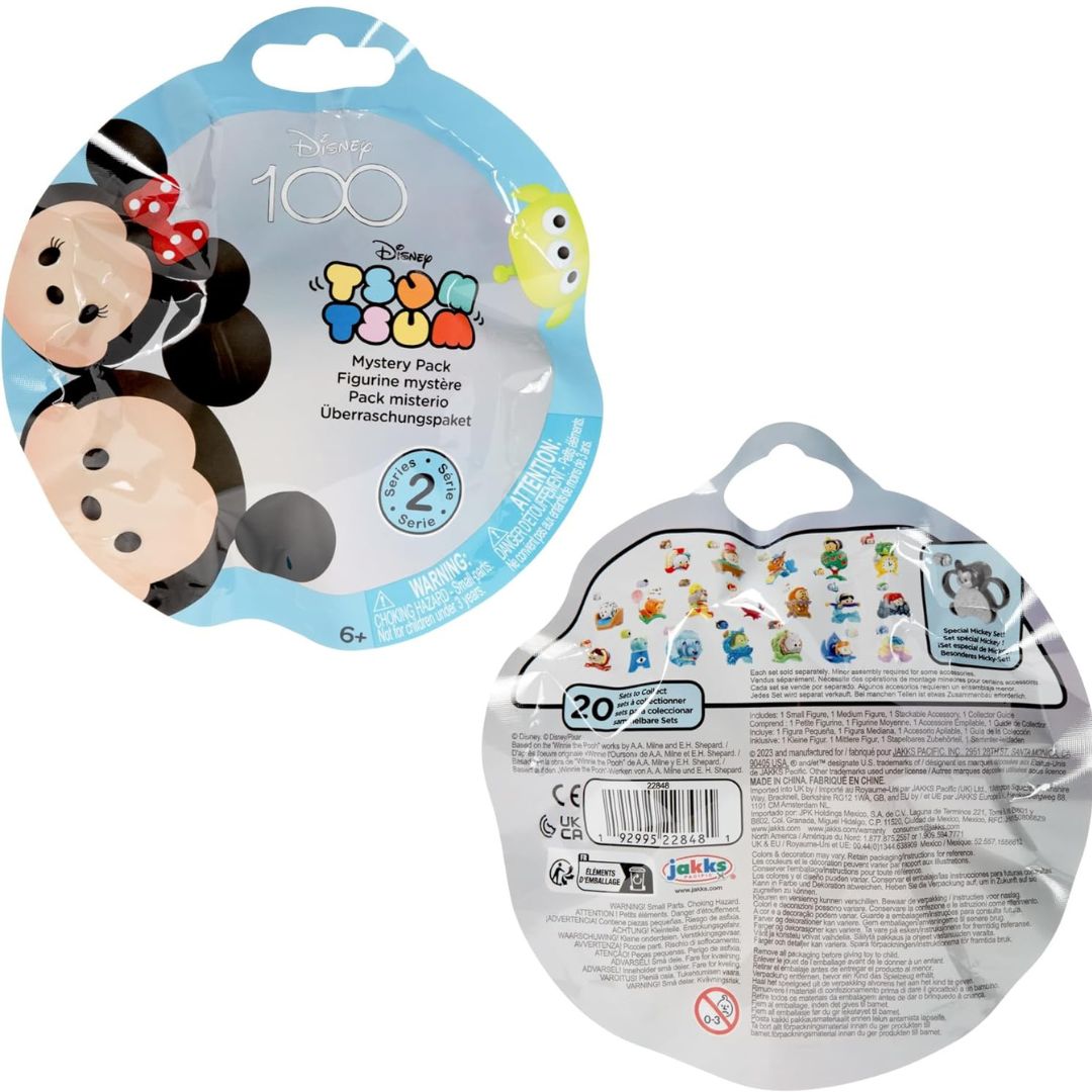 Disney Tsum Tsum Wave #2 Collectable Mini Character Mystery Boxes