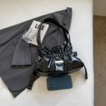 thumbnail image 4 of Bolso Mano Informal Sencillo Plisado para Las Axilas Fiestas Y, 4 of 9