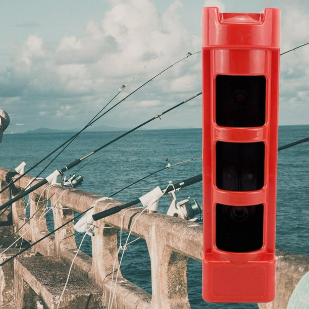Fishing Boat Rod Holder Self Adhesive Storage Frame Organizer for Fishing  Boat Red
