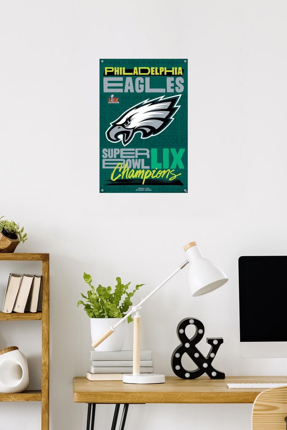 Logo de l'équipe NFL Philadelphia Eagles - Super Bowl LIX
