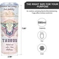 thumbnail image 5 of Taurus May Birthday Gifts for Women - 20oz Skinny Stainless Steel Tumbler, Astrology Decor Gifts，Reusable Stainless Steel Water Bottle for Hot & Cold Drinks Tea Cup Iced Coffee Travel Mug, 5 of 7