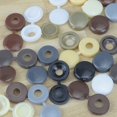 thumbnail image 3 of 150pcs Screw Caps, Plastic Screw Caps, Hinged Screw Caps, Self Tapping Screw Caps (White), 3 of 5