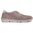 thumbnail image 2 of On Foot Blucher Women's Slip On Lace Up Leather Shoes In Taupe Size 9.5, 2 of 6