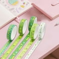 thumbnail image 5 of Outoloxit Decorative Washi Tape Set (5 Rolls), Removable Paper for Scrapbooking & DIY Projects, 5 of 7