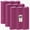 Grape Purple, variant on Ample Decor Mint Green Wash Cloth Set of 5 100% Cotton - Quick Dry, Highly Absorbent, Popcorn Textured - Mulaayam Collection - 12 X 12 Inch