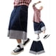 thumbnail image 2 of Pantalones vaqueros azules oscuros de pierna ancha y cintura alta estilo retro americano Y2K, nuevos, sueltos, casuales, sencillos, lavados, estilo hip-hop, pantalones rectos de talla grande, 2 of 3