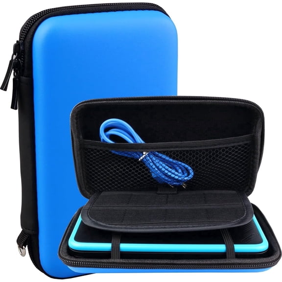 SHUWND Replacement Case for 3DS with 8 Game Holders, Hard Protective Carrying Case Compatible with New 3DS XL,New 3DS, 3DS XL NDSI NDSL