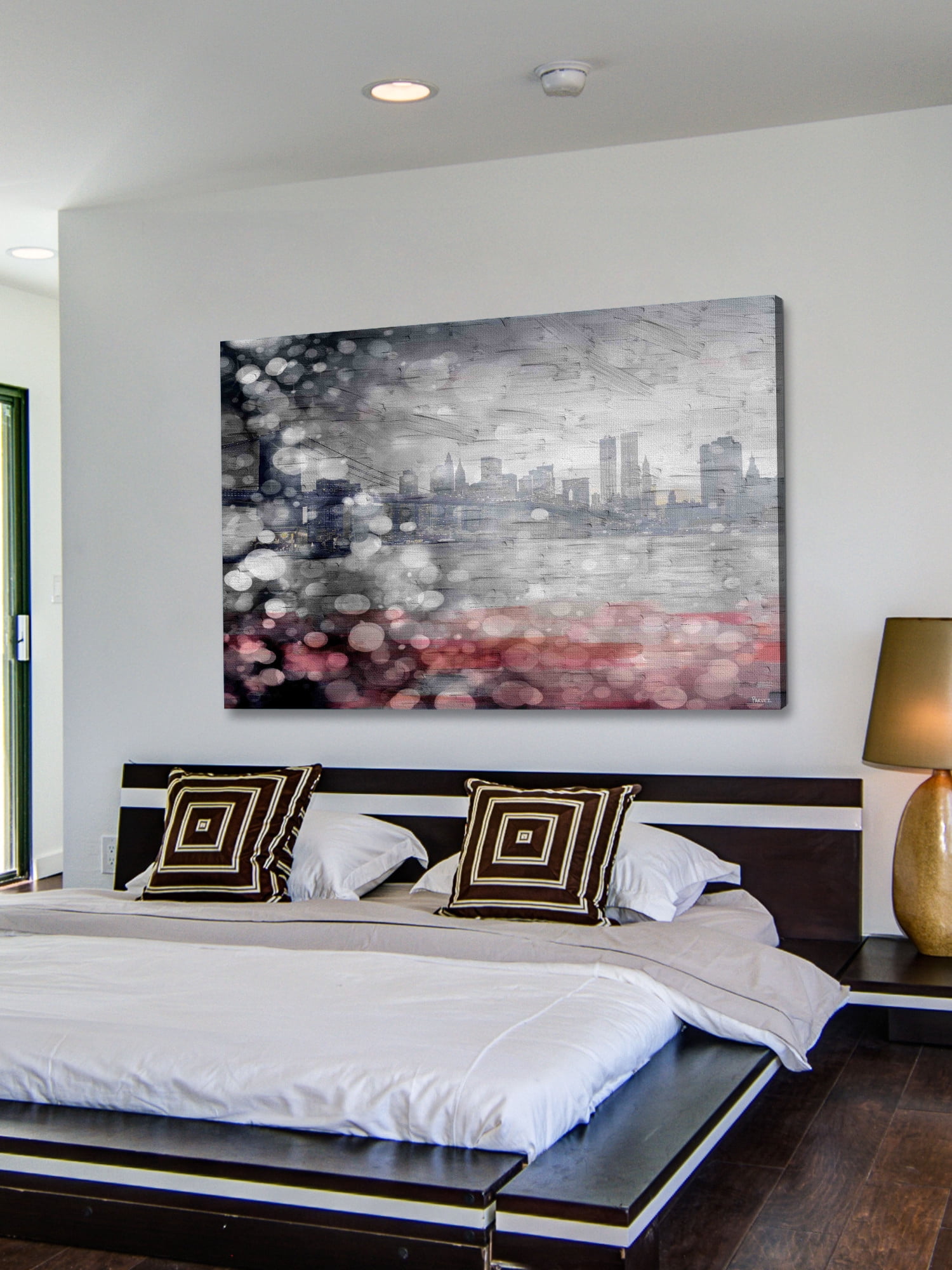 Parvez Taj "NYC Storm" Print on Canvas