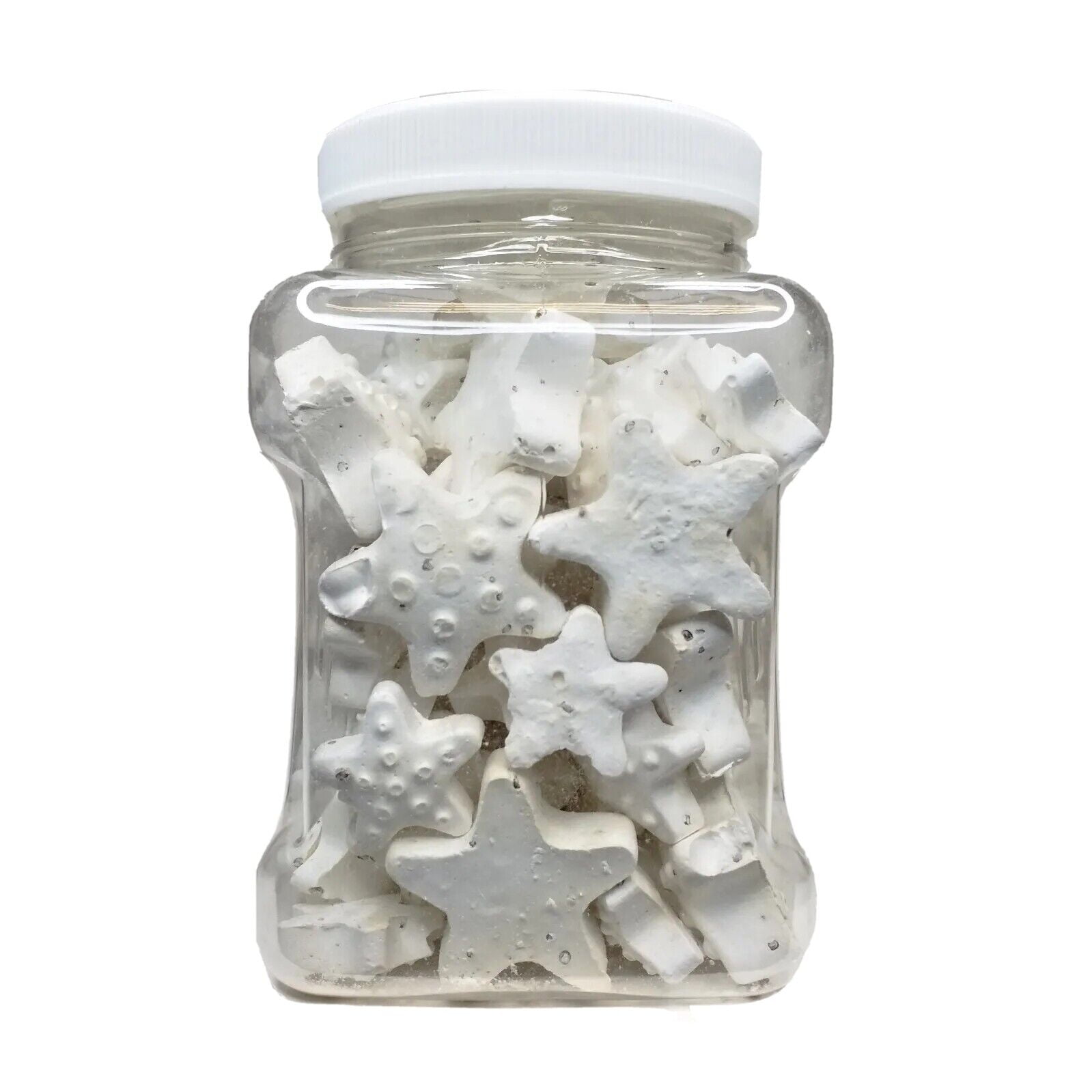 Calcium Holiday Feeder for Weekends, Holidays, Vacations for Tropical Fish, Shrimp, Snails, Crayfish, 15 Count Jar of Large