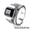 Silver black diamonds, variant on Trendy Fashion Rings Vintage Men's Gold Diamond Rings