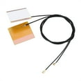 thumbnail image 2 of IPEX Antenna WiFi  Booster 2Pcs Set Yellow Film Antenna for Notebook 2.4G/5G Strong Reception 46cm, 2 of 6