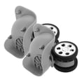 thumbnail image 5 of 1 Pair Luggage Suitcase Wheels Trunk Wheels Mute Luggage Wheel Spare Part Universal Wheel Replacement Luggage Suitcase Wheels for Luggage Suitcase Trolley, 5 of 7