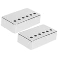 thumbnail image 1 of Humbucker Cubiertas para Guitarra, 2 Humbucker piezas Cubierta para Pastilla de Guitarra Cubierta para Pastilla Humbucker Cubierta Humbucker Espaciado Entre publica de 50 mm Y, 1 of 7