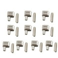 thumbnail image 7 of ZXCVWWE Metal Zipper Retainer & Stopper with 10pcs Slider, 8 Insertion Pin for Zipper Repair & Sewing Replacement DIY, 7 of 7