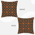 thumbnail image 7 of Velvet Decorative Throw Pillow Covers Set of 2, Soft Square Cushion Cover with Invisible Zipper Cool Art Textures Printing, 16"x16", 7 of 7