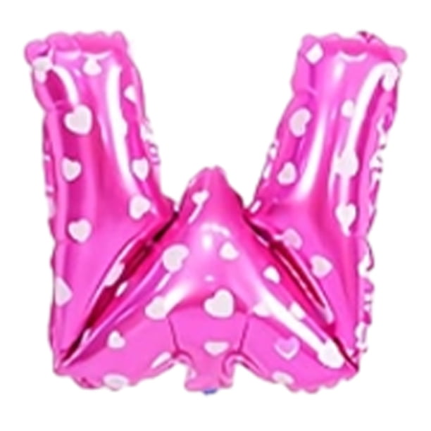 Advancent Juego de globos de aluminio para fiesta, globos Mylar de 16 pulgadas, globos brillantes Mylar para fiesta de cumpleaños, 1 Uds. Kits de decoración para fiestas Rosa W 16 pulgadas
