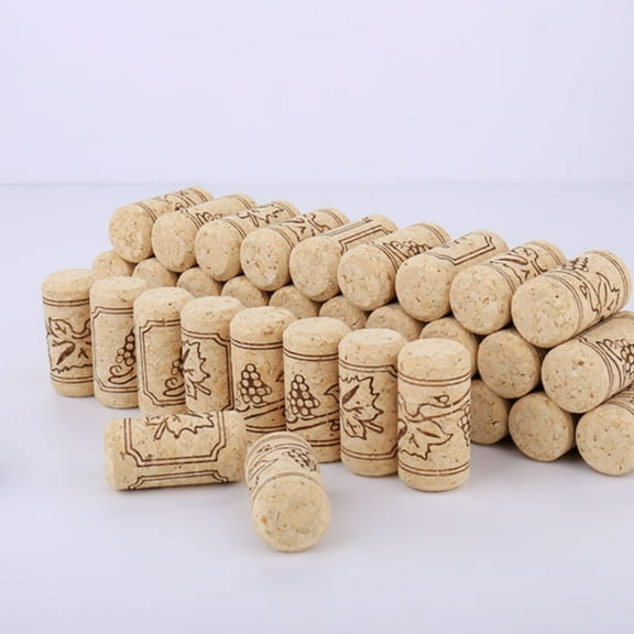 PBPBOX 20Set Tapered Cork Bung Stopper Wood Sealing Beer Bottle