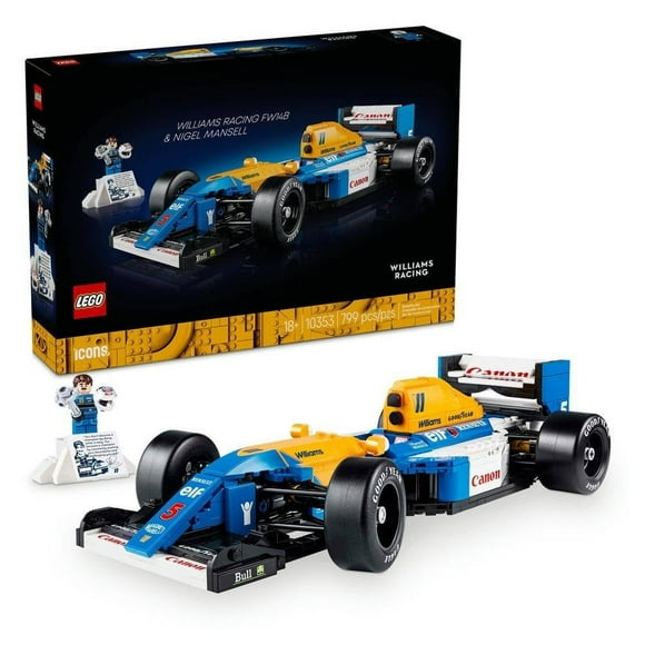 Set LEGO ICONS Williams Racing FW14B y Nigel Mansell 10353