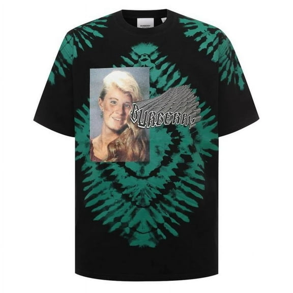 Burberry Tie-Dye Pattern T-Shirt, Men's Size XX-Small (Youth Size Large)