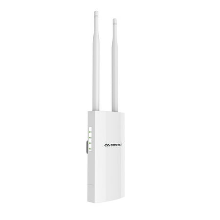 COMFAST CF-EW71 Outdoor Weatherproof 27dbm Wireless Wifi Router/AP Repeater 2.4G External Antenna Wifi Base Station U.S (Best Wifi Base Station)