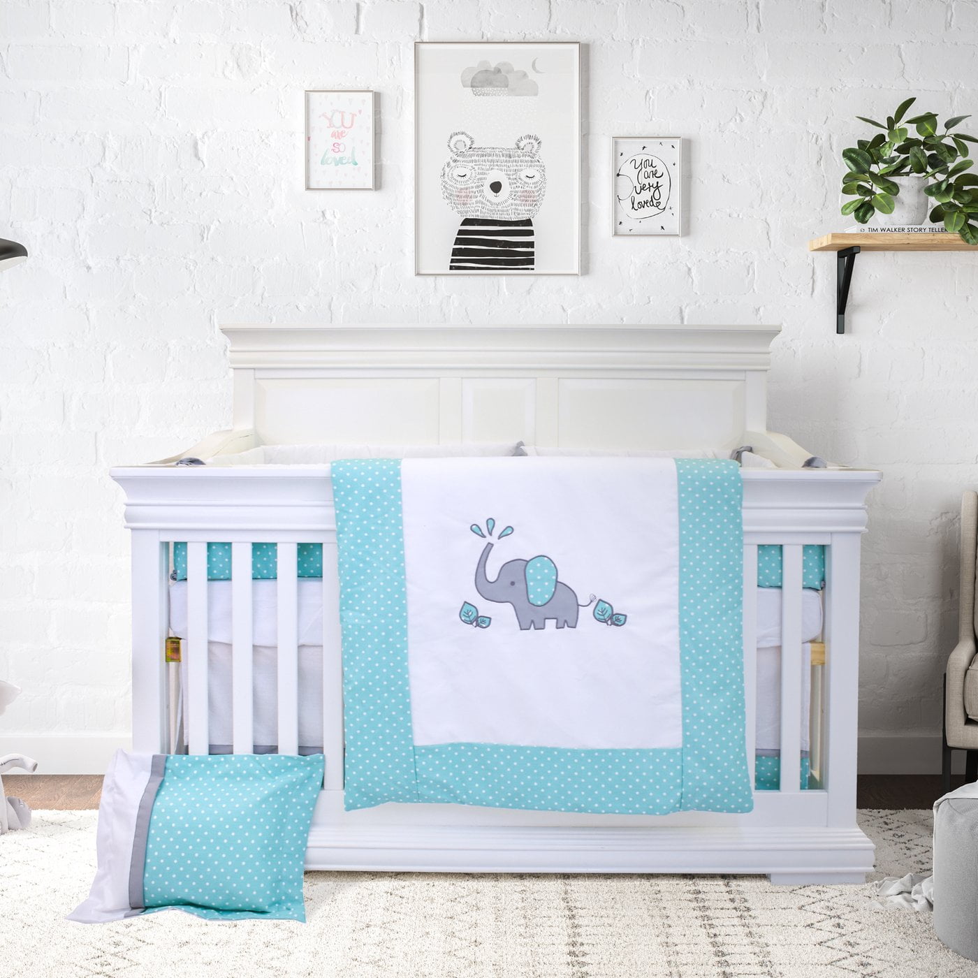 dumbo crib set