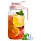 thumbnail image 1 of Jarra de Vidrio de 64 Oz con Tapa, Jarra de Agua de Vidrio Hermética de 2 Cuartos, Jarra de Vidrio de Boca A Prueba de Fugas, 1 of 5
