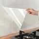 thumbnail image 5 of Rollo de pegatina de pared transparente a prueba de aceite, Protector de pared contra salpicaduras de cocina, papel tapiz autoadhesivo transparente, 1 rollo, 5 of 5