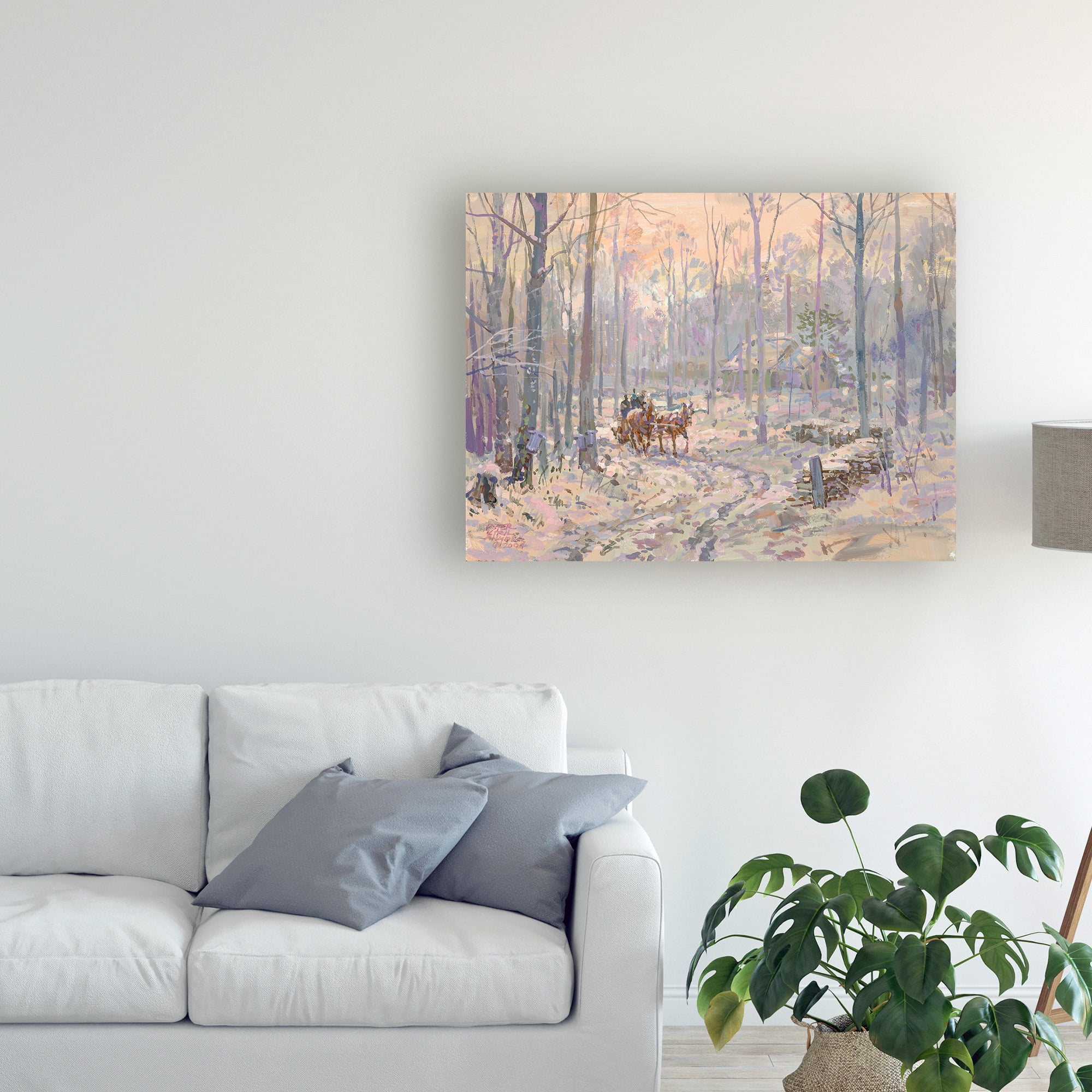 Trademark Fine Art 'End of the First Day' Canvas Art by Peter Snyder