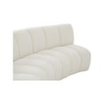 thumbnail image 5 of Meridian Furniture Infinity Cream Boucle Fabric 2pc. Modular Sectional, 5 of 11