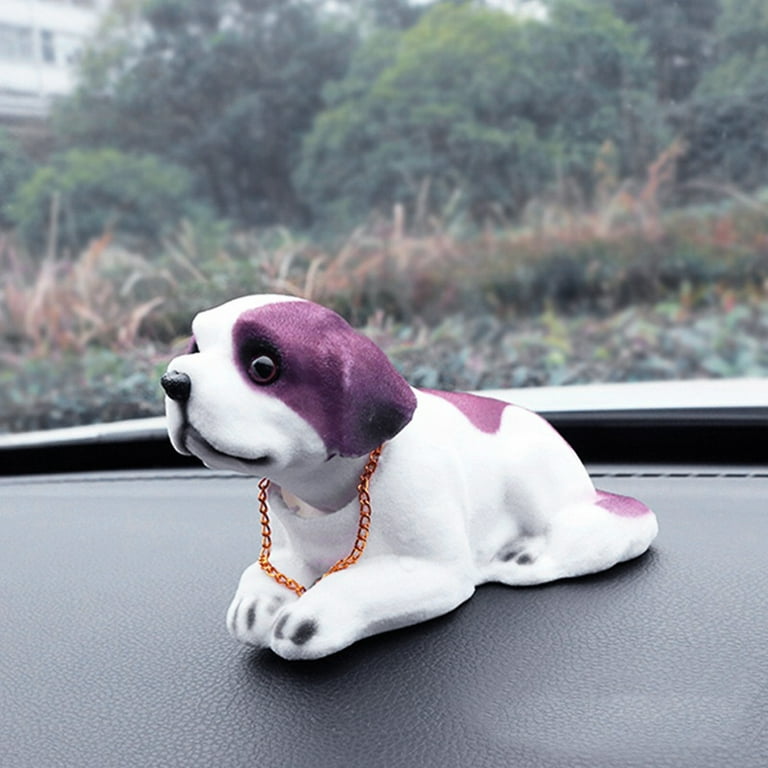 Travelwant Bobbleheads Dog Cute Car Dashboard Bobble Head Terrier Decoration  Animal Resin Ornament Puppy Shaking Head Toys for Car Vehicle Automobile  Decor 