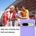 thumbnail image 2 of Compatible with Google Pixel 7A Case Shockproof, Ultra Slim Google Pixel 7A Phone Case Silicone Protective Cases Soft with Anti-Scratch Microfiber Lining (Purple), 2 of 14