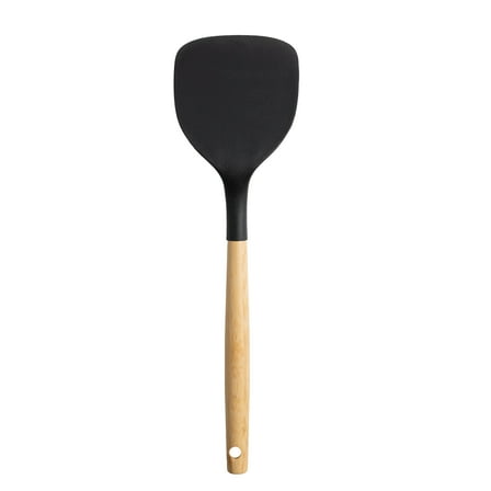 Mainstays Nylon Solid Kitchen and Cooking Utensil Turner, 13" L, Black