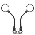 thumbnail image 1 of Motorcycle Bicycle Rearview Handlebar Mirrors Bendable Adjustable Reflector, 1 of 5
