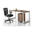 thumbnail image 5 of Lorell, Relevance Walnut Laminate Mobile Pedestal - 2-Drawer, 1 Each, 5 of 11